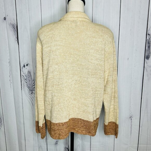 Carolina Colours Sweater Womens Sz XL Embroidered Floral Cardigan Vintage - Picture 11 of 11